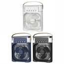 Refrigerador de Ar Portátil 3 em 1 com LED – Ventilador, Umidificador e Reservatório de Água