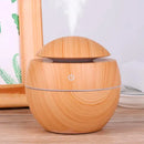 Umidificador e Difusor de Essências de Madeira