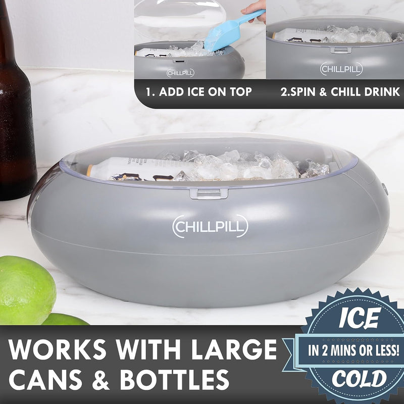 ChillPod™ – Mini Cooler Portátil de Resfriamento Instantâneo