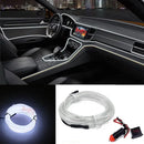 Fita LED RGB Automotiva com Controle — Iluminação Interna Multicolorida para Carros 12V