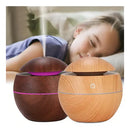 Umidificador e Difusor de Essências de Madeira