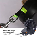 Guia Retrátil Dupla para Pets com Lanterna e Dispensador de Sacos