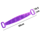 Esponja de banho / Escova de silicone esticável para o corpo e costas
